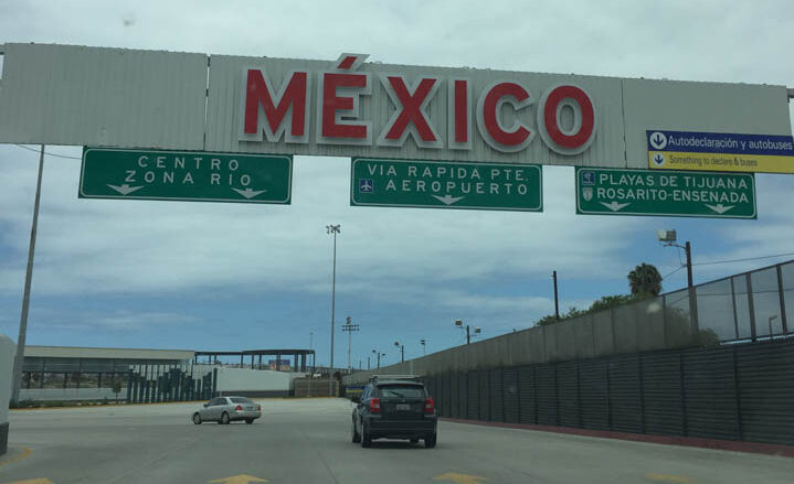 baja mexico travel border cross