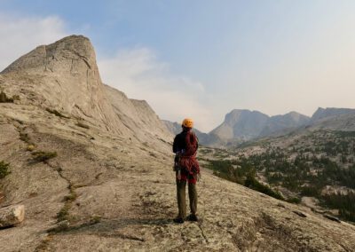 rock climbing wind river range