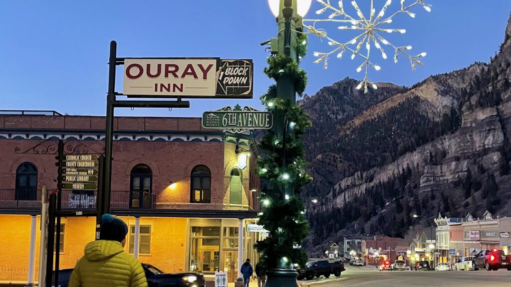 Ouray Colorado mountain town