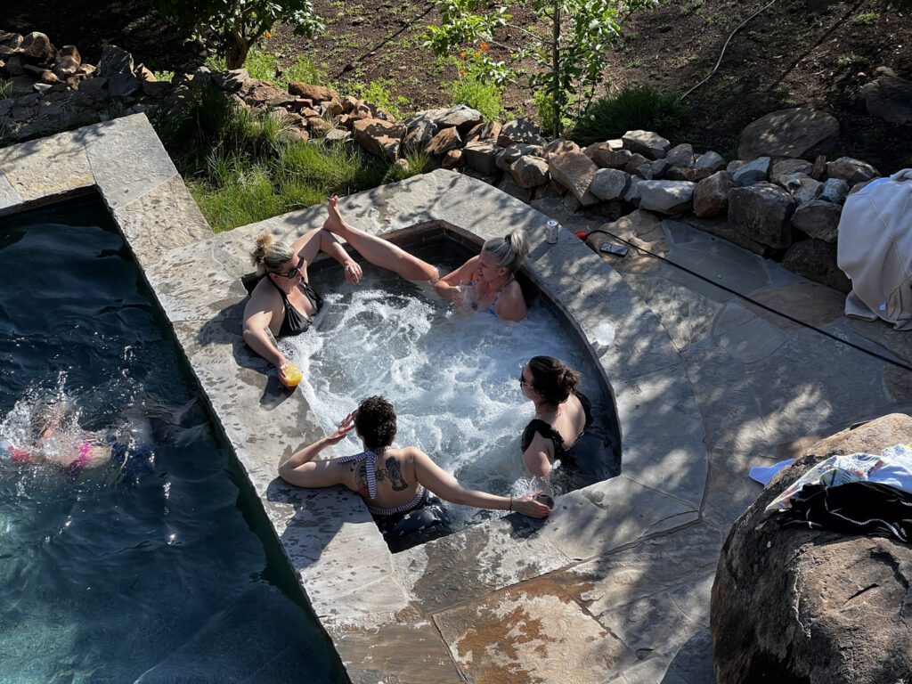 things to do in wine country swim jacuzzi
