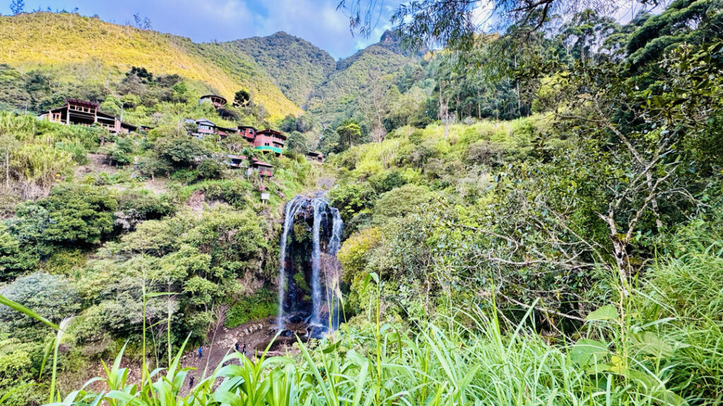 outdoor activities in ecuador- banos waterfalls