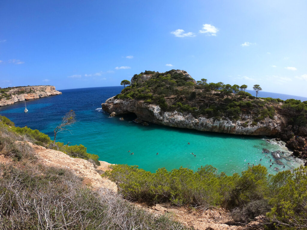 outdoor adventures in mallorca calo de moro